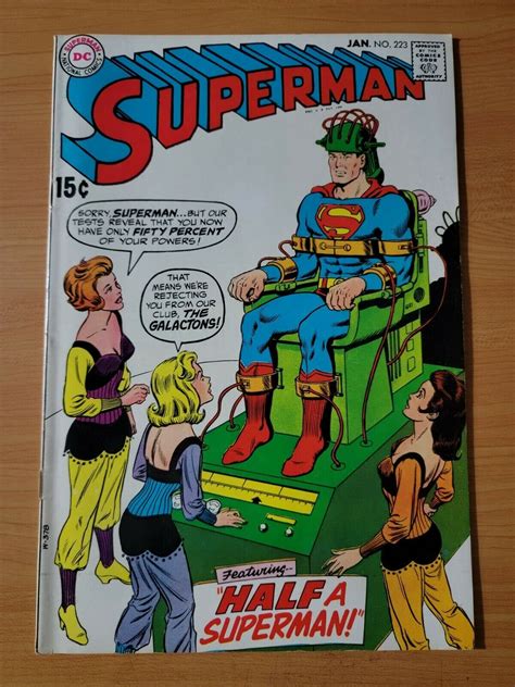 Superman 223 ~ Very Fine Near Mint Nm ~ 1970 Dc Comics Comic Books
