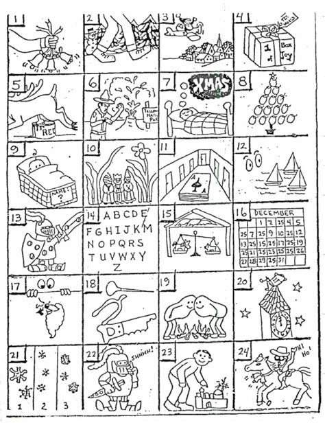 Christmas Rebus Puzzles Free Printable Worksheets