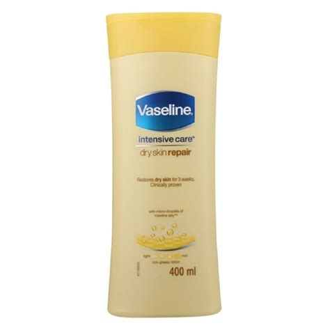 Vaseline Intensive Dry Skin Repair Body Lotion Imported 400 Ml