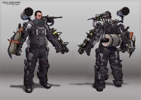 The artwork is by daren bader, a former senior art director at rockstar, who posted the images to artstation several. warlike concept (With images) | Exosuit, Armor concept, Dead rising