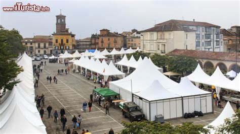 Piazza Carlo Alberto a Moncalvo in occasione ... | Foto Moncalvo