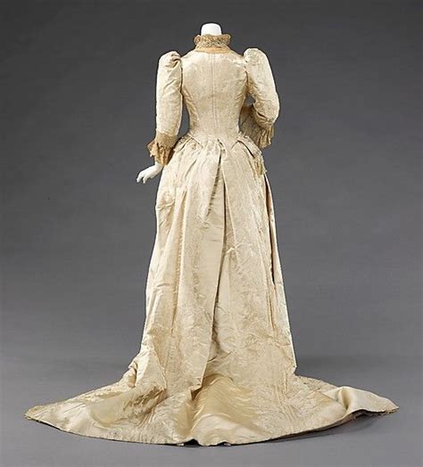 Court Presentation Dress By House Of Worth Ca 1885 Paris The Met