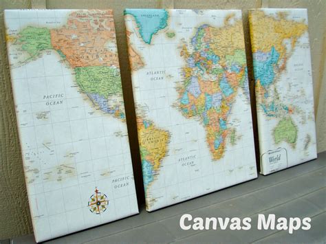 All My Great Ideas Are Really From Pinterest Wall Art Canvas Maps