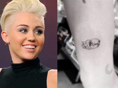 Top 10 Celebrity Miley Cyrus Tattoos Pictures Sheideas