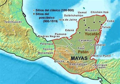 Cultura Maya Historia De México