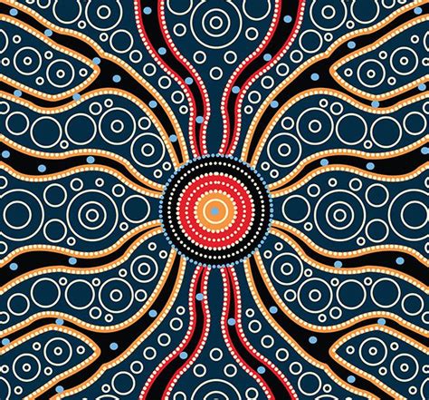 Aboriginal Art Vectors Download Graphics And Illustrations Hello Vector