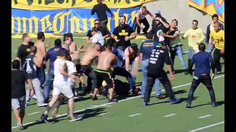 Soccer Game Turns Violent As Fans Of Mexican Teams Brawl