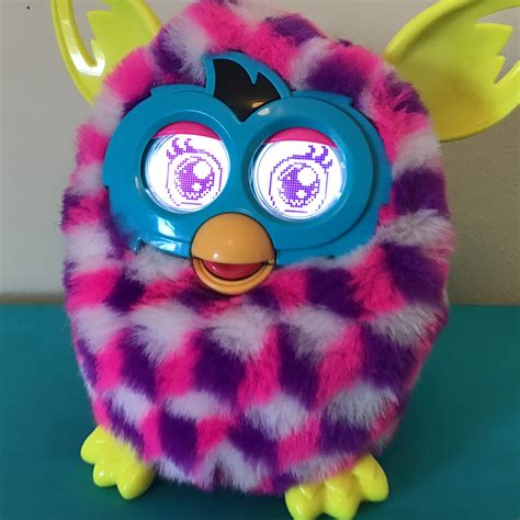 Pink And Purple Furby Furby Slappy The Dummy Vintage Toys