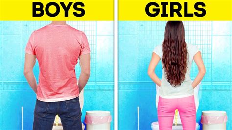 Boys Vs Girls Funny Difference Between Women And Men Relatable