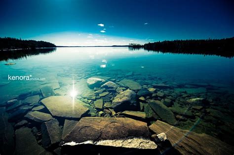 silver lake kenora on canada favorite vacation lake life beautiful sunset