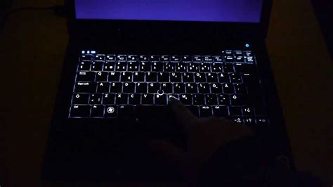 Dell Latitude E6400 Backlit Keyboard Youtube