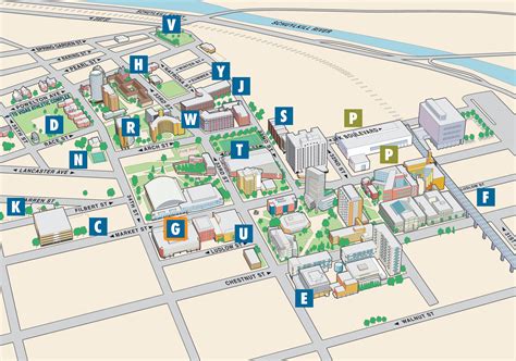 Parking Map Campus Services