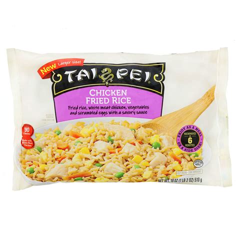 Some might run for a couple days where as others run for a month. Tai Pei Chicken Fried Rice - Shop Entrees & Sides at H-E-B