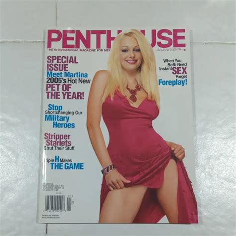 Penthouse Magazine January Potm Jamie Lynn Poty Martina Warren