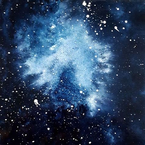 Acrylic Galaxy Painting On Canvas Board With Images Galaxy