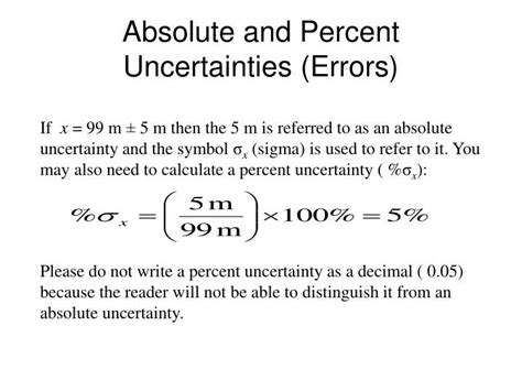 A level physics aqa practical skills calculating uncertainty. Howto: How To Find Percentage Uncertainty From Absolute Uncertainty