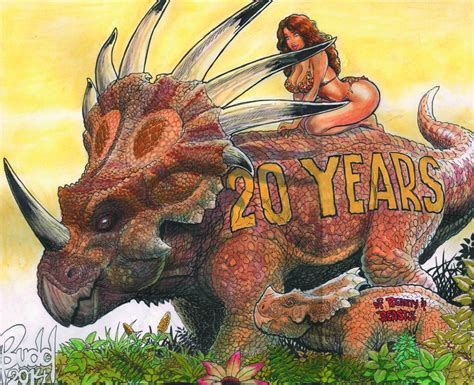 Cavewoman Th Anniversary Full Color Showbook Comic Art Community GALLERY OF COMIC ART