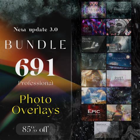 691 Professional Photo Overlays Bundle Masterbundles