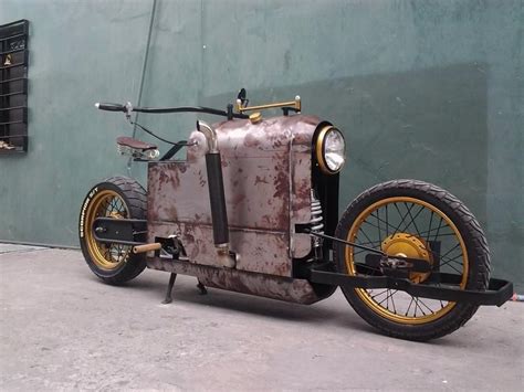 Mikhail Smolyanovs Design Became Real Steampunk Bike By Jeff Ylagan