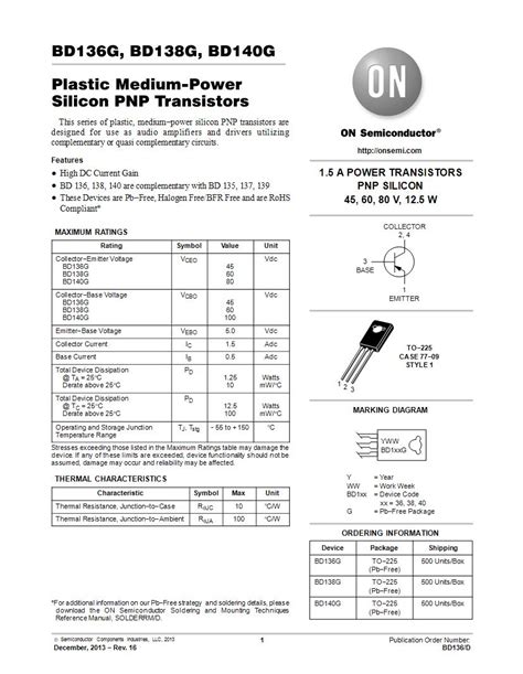 Sd Datasheet Pdf Pinout Bipolar Transistor Gambaran