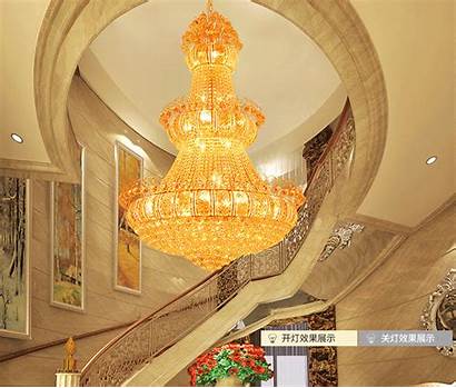 Chandelier Crystal Chandeliers Lighting Led Luxury Penthouse