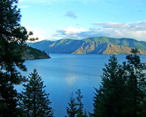 Lake Pend Oreille From Garfield Bay Idaho One Of The Most Beautiful