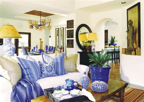 Blue White And Yellow Dining Room 20 Charming Blue And
