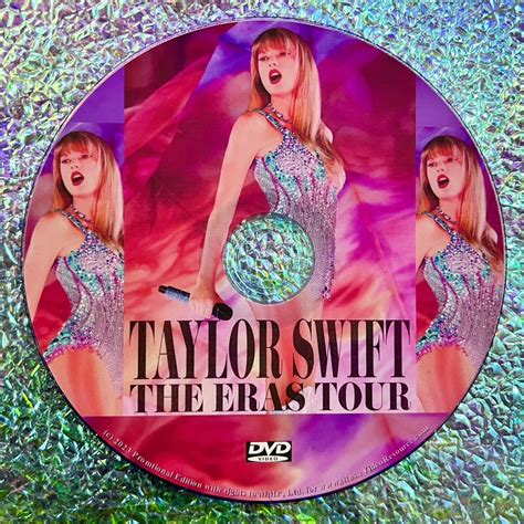 Taylor Swift The Eras Tour Dvd Extended Version Concert Film Etsy