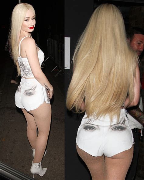 Iggy Azalea Parties In Skimpy Outfit With Kurt Geiger Boots