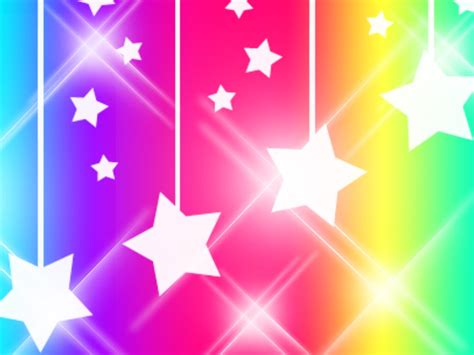 Rainbow Stars Wallpaper 25080 Baltana