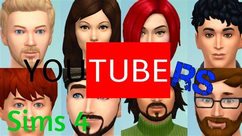 Creating Youtubers Sims 4 Youtube