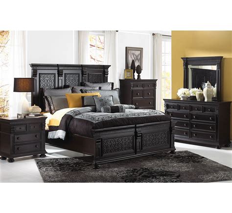 You'll love the new look in your bedroom or guest room with our fabulous selection of beds and accessories. Devereaux 7 Pc Queen Bedroom Group | Badcock &more (With ...