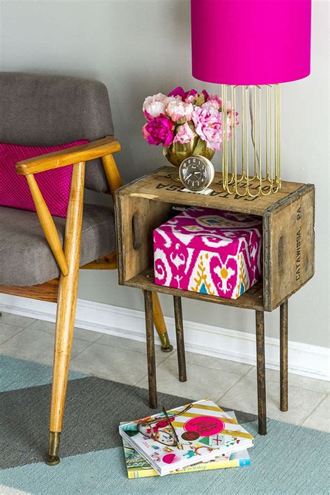 Where can i find wooden crates at? 29 Ways To Be Sustainable by Decorating With Wooden Crates