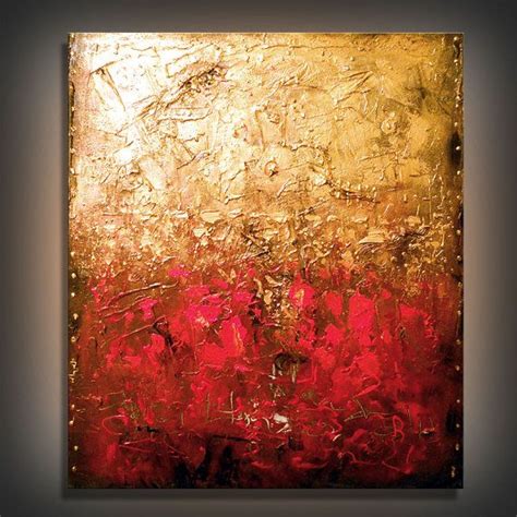 Listing94961205gold Red Abstract