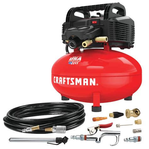 Craftsman 6 Gallon Single Stage Corded Electric Pancake Air Compressor