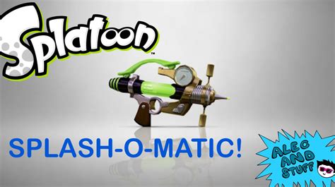Splatoon New Weapon Splash O Matic Gameplay Youtube