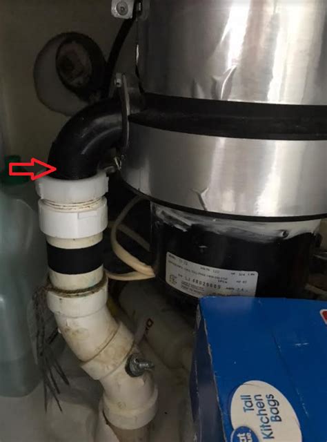 This will install a new sink drain and connect the drain to the waste pipes, allowing wastewater to drain directly from the sink into the drainpipes. How Can I Fix This Leaky Garbage Disposal Pipe? - Plumbing ...