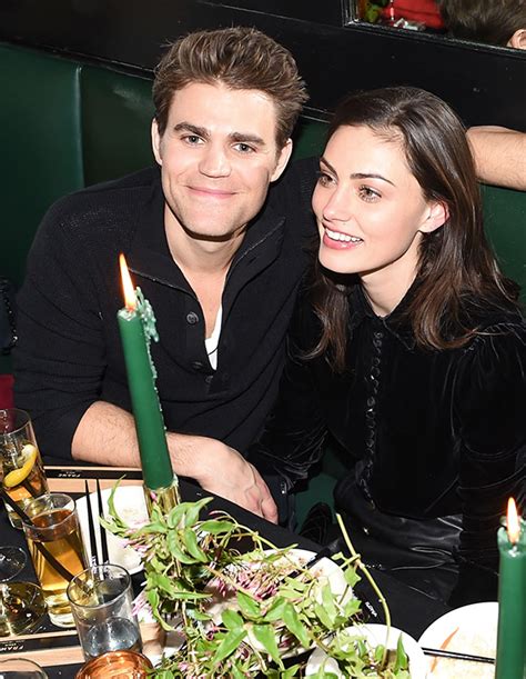 Photos Paul Wesley And Phoebe Tonkin Pics Former ‘tvd Couple Together