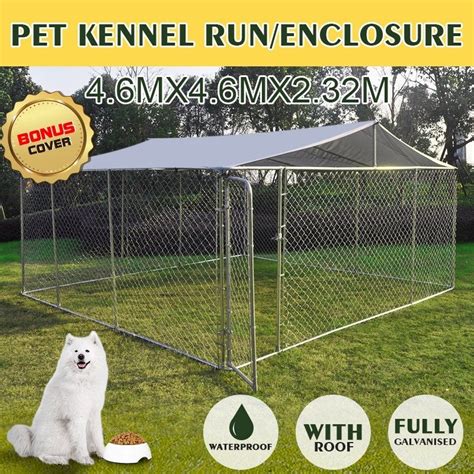 37 results for dog fence runs. Outdoor Galvanized Steel Fencing Pet Enclosure & Dog Run ...