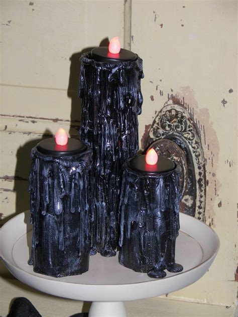 Kimbers Craft Day Spooky Candles