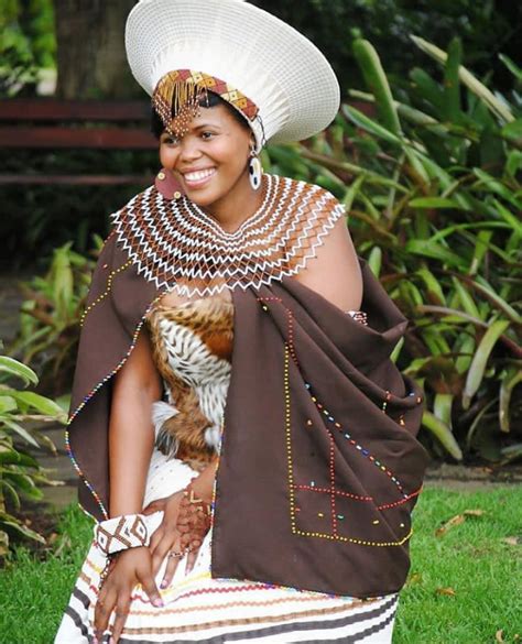 clipkulture bride in beautiful zulu traditional wedding attire and beaded accessories