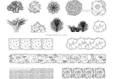 Complete collection of trees and plants autocad dwg blocks for free download. Pin on arch