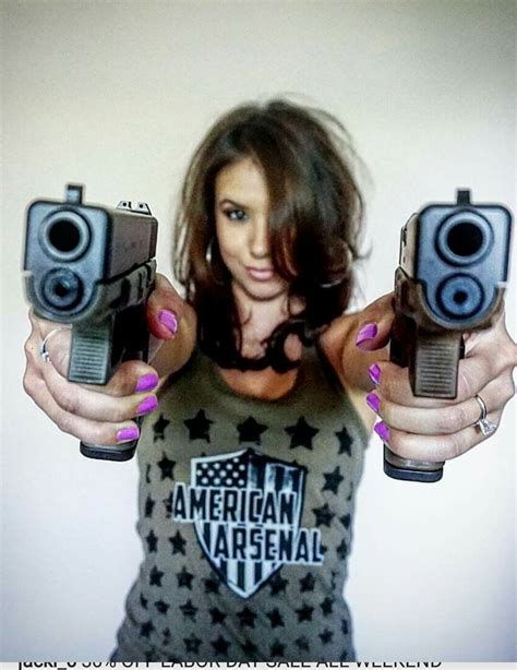 Girls With Guns 💙💚💛💗💟💖💜 N Girls Cool Guns Armada Guns And Ammo Arsenal Hand Guns Beautiful