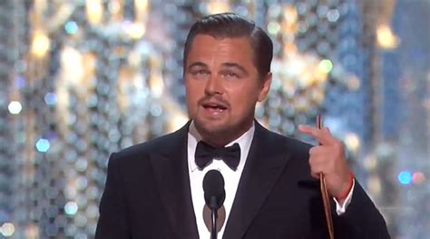 Leonardo Dicaprio Wins The Oscar Best Actor