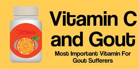 🍊 Vitaminc And Gout Most Important Vitamin For Gout Sufferers ️