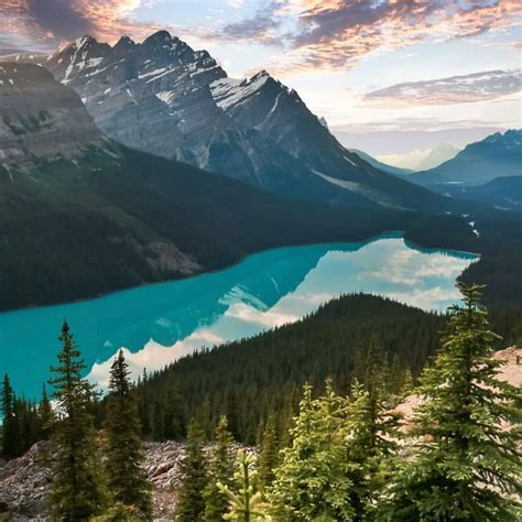 Mountain Community On Instagram Peyto Lake Is A Glacier Fed Lake In