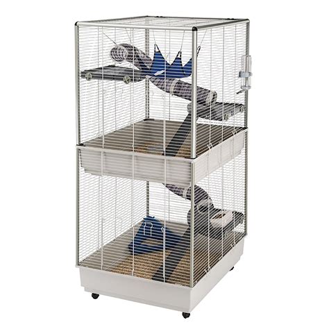 Ferplast Gray Tower Two Story Ferret Cage 6341 H Petco