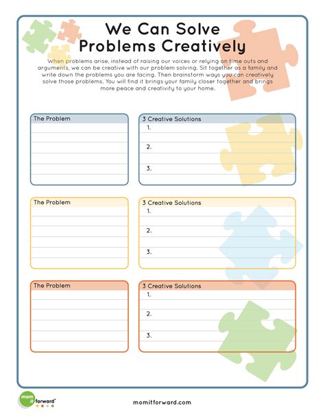 Printable Problem Solving Games For Adults 100 Free Social Emotional