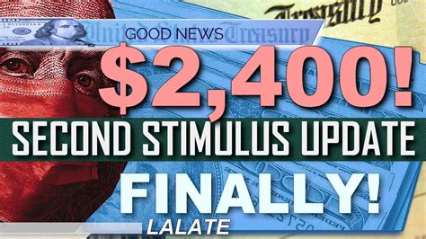 Next stimulus check could contain $4,000 vacation credit. BREAKING! More Stimulus $2400 PROPOSED | SECOND STIMULUS ...