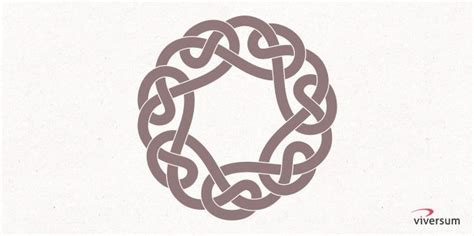 Knotenmuster - Symbol für die Unendlichkeit Keltisches Symbol Knotenmuster Das Symbol des ...